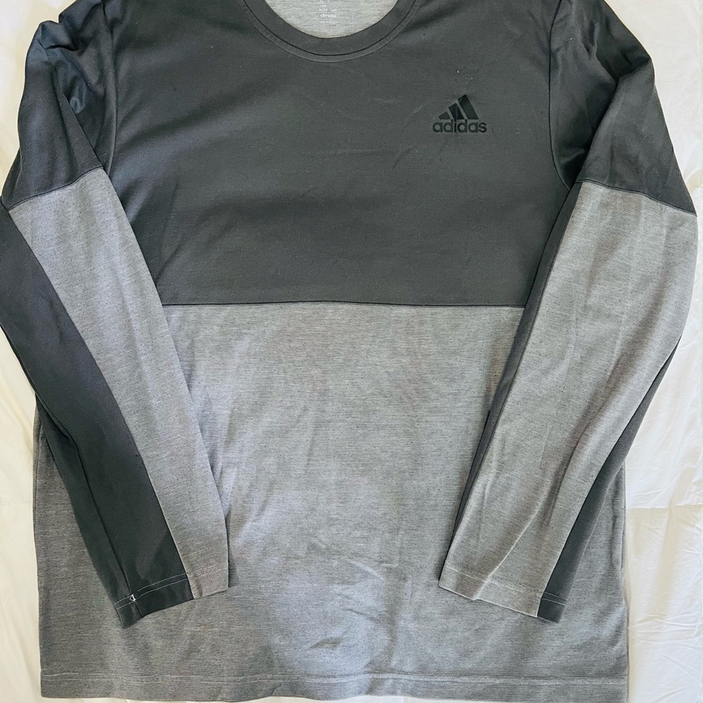XL Adidas Climalite long sleeve Tee worn once